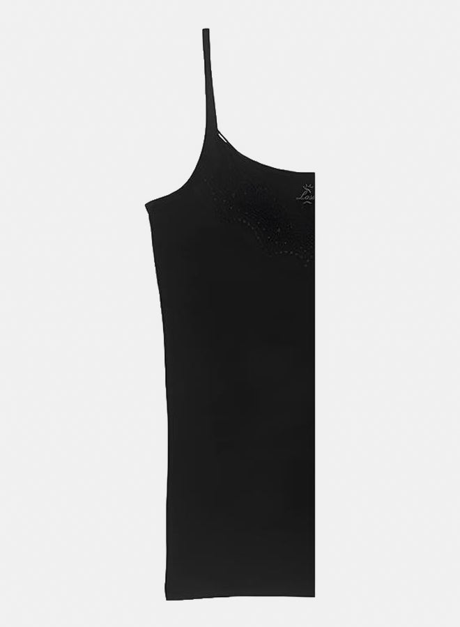 لاسو بلوزة قطنية بدون أكمام مزينة بحلقة - Image 2